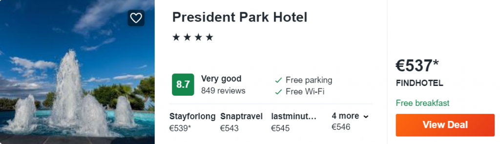 President Park Hotel