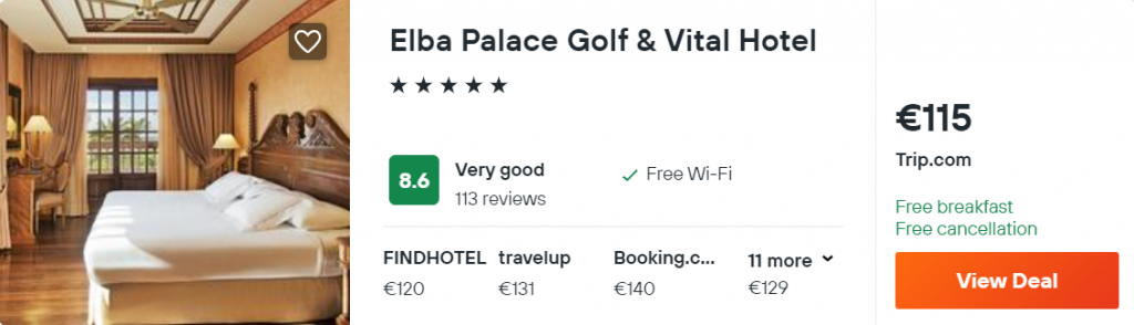 Elba Palace Golf & Vital Hotel