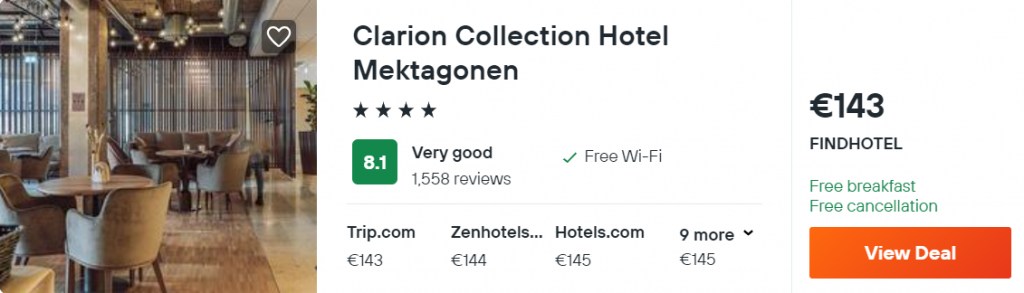 Clarion Collection Hotel Mektagonen