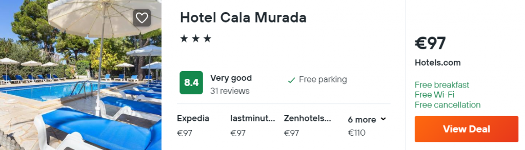 Hotel Cala Murada
