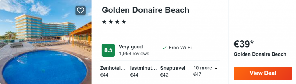 Golden Donaire Beach
