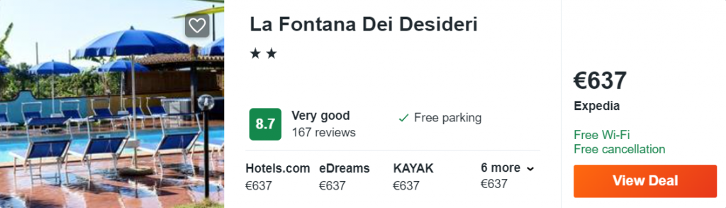 La Fontana Dei Desideri