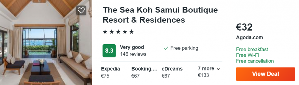 The Sea Koh Samui Boutique Resort & Residences