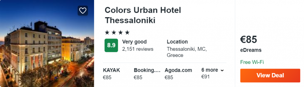 Colors Urban Hotel Thessaloniki