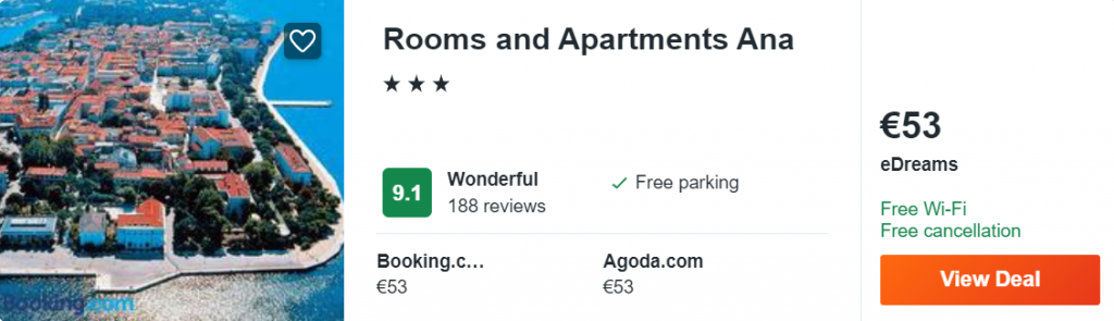 Rooms and Apartments Ana