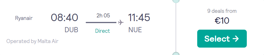 cheap flights to Germany