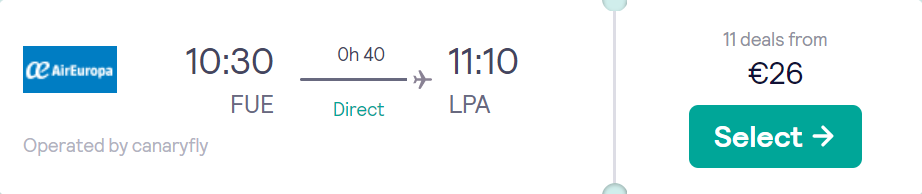 cheap flights to Spain