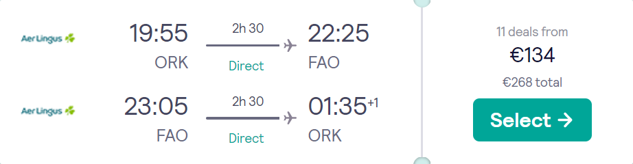 cheap flights to Portugal