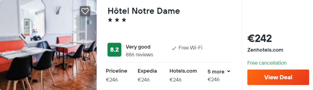Hôtel Notre Dame