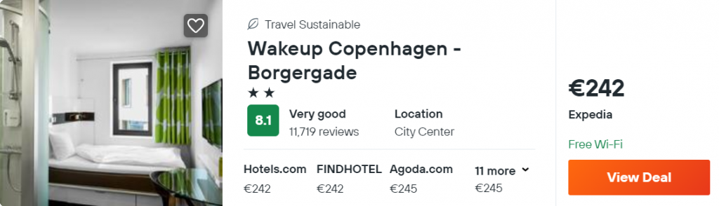 Wakeup Copenhagen - Borgergade