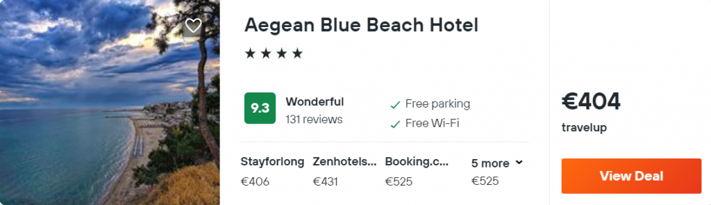 Aegean Blue Beach Hotel