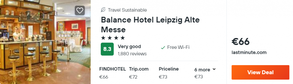 Balance Hotel Leipzig Alte Messe