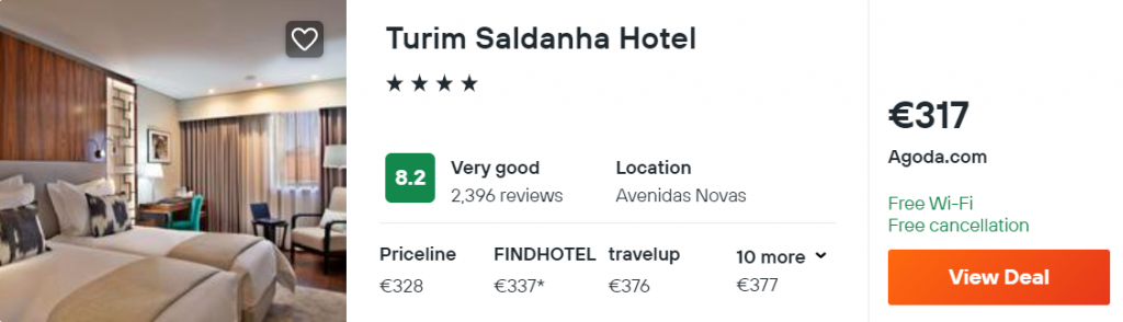 Turim Saldanha Hotel