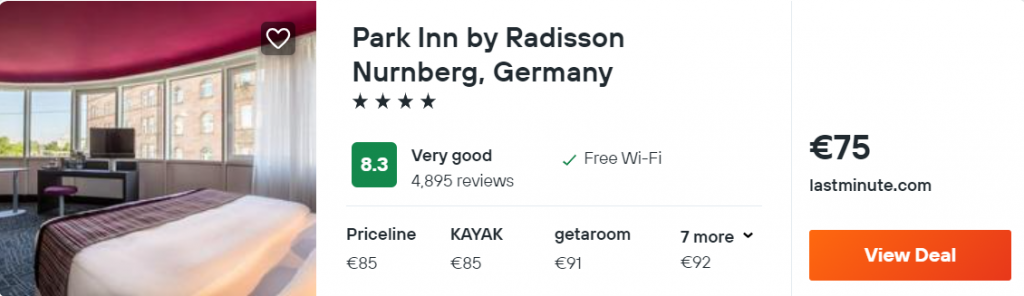 Park Inn by Radisson Nurnberg, Germany
