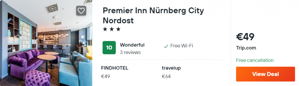 Premier Inn Nürnberg City Nordost