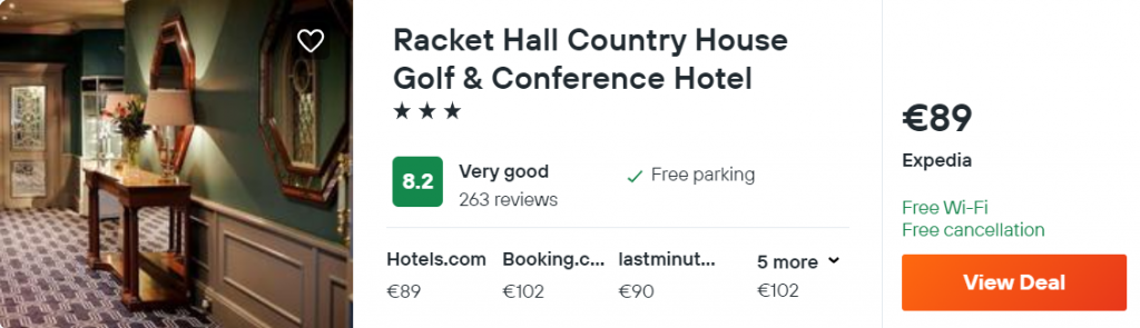 Racket Hall Country House Golf & Conference Hotel