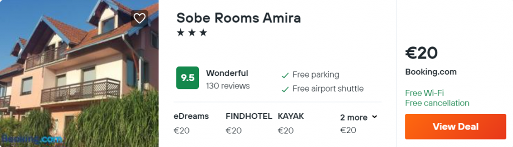 Sobe Rooms Amira