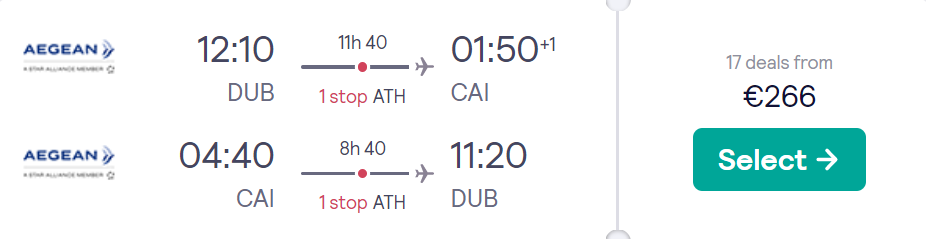 cheap flights to Egypt