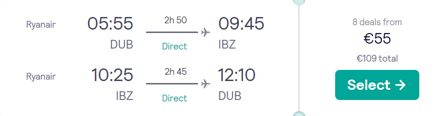 cheap flights to Spain
