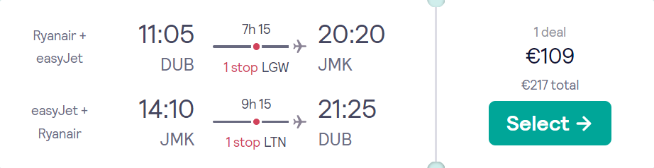 cheap flights to Greece