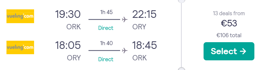 cheap flights to France