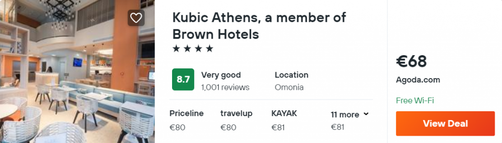 Kubic Athens, a member of Brown Hotels