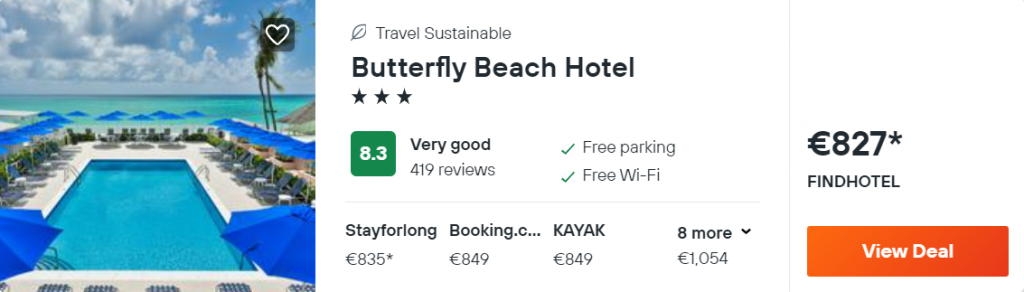 Butterfly Beach Hotel
