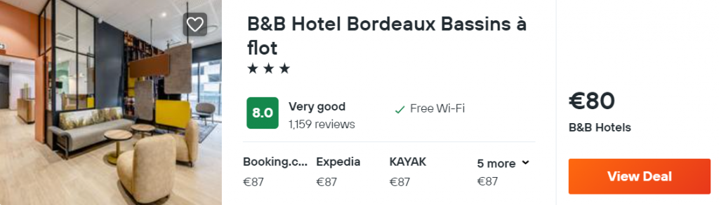 B&B Hotel Bordeaux Bassins à flot