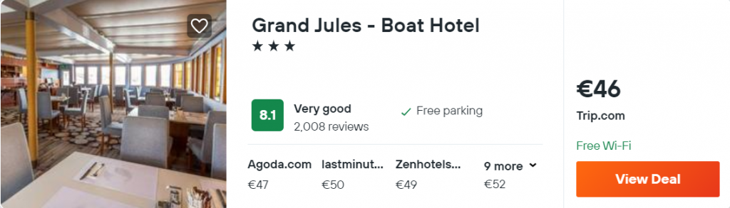 Grand Jules - Boat Hotel