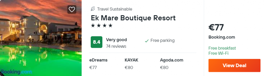Ek Mare Boutique Resort