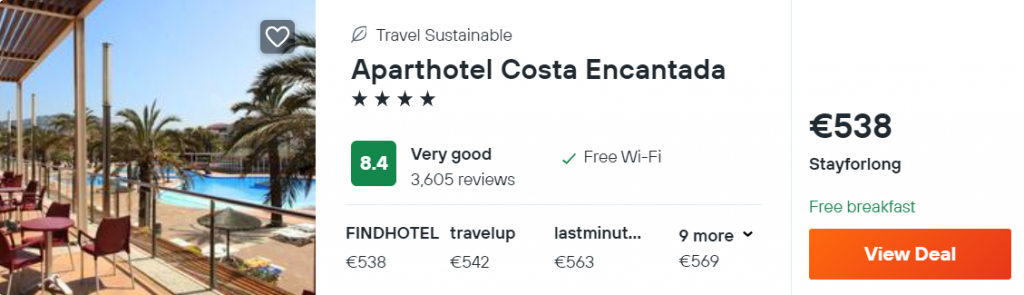 Aparthotel Costa Encantada