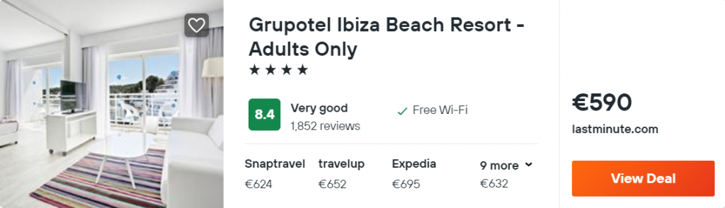 Grupotel Ibiza Beach Resort - Adults Only