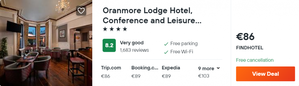 Oranmore Lodge Hotel, Conference and Leisure Centre