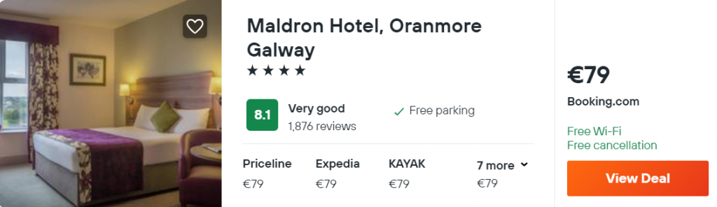 Maldron Hotel, Oranmore Galway
