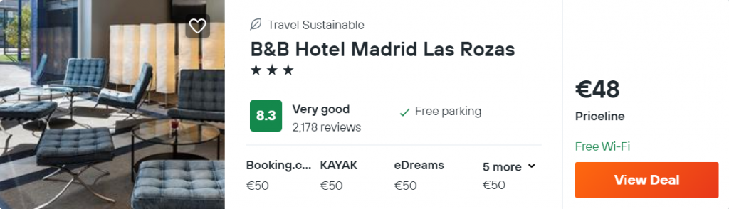 B&B Hotel Madrid Las Rozas