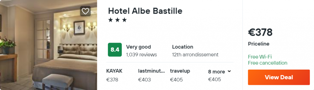 Hotel Albe Bastille