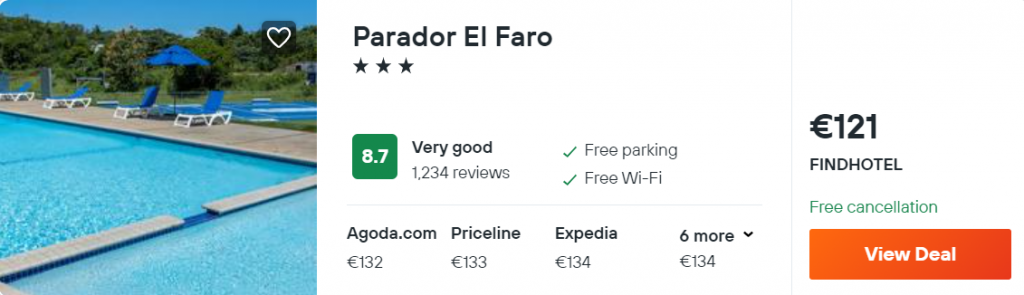Parador El Faro