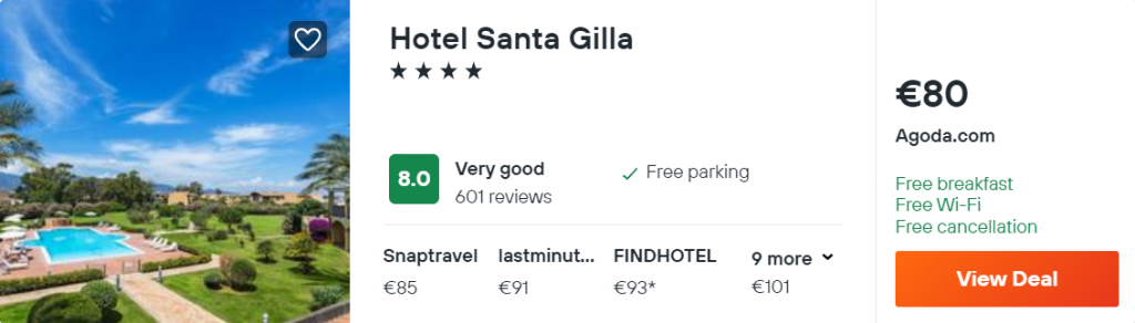 Hotel Santa Gilla