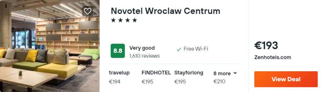 Novotel Wroclaw Centrum