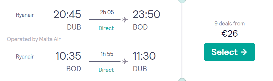 cheap flights to France