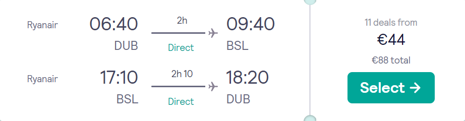 cheap flights to Swiss
