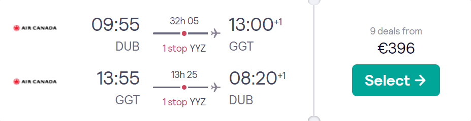 cheap flights to Bahamas