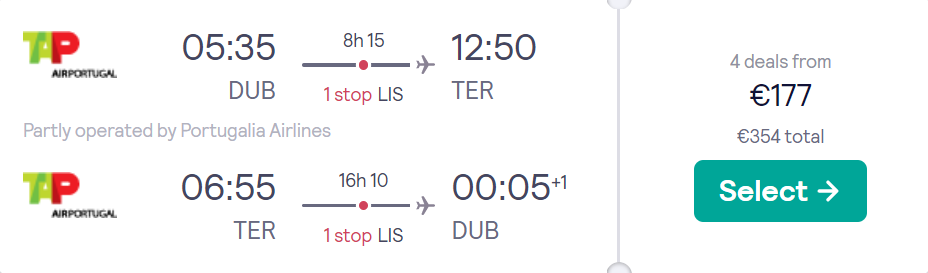 cheap flights to Portugal