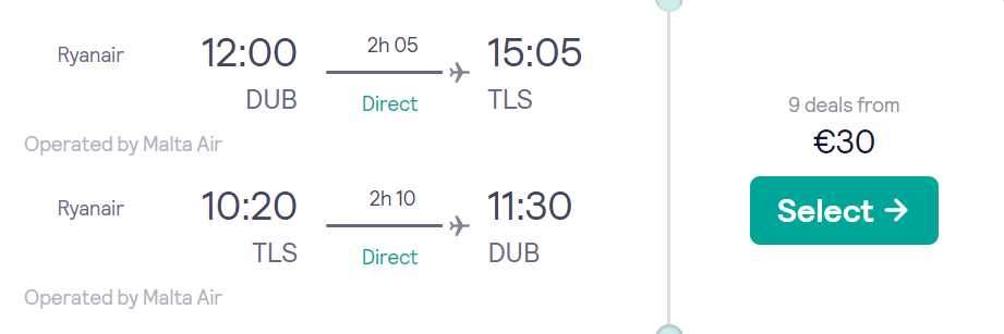 cheap flights to France
