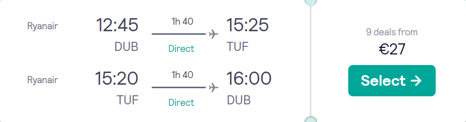 cheap flights to France