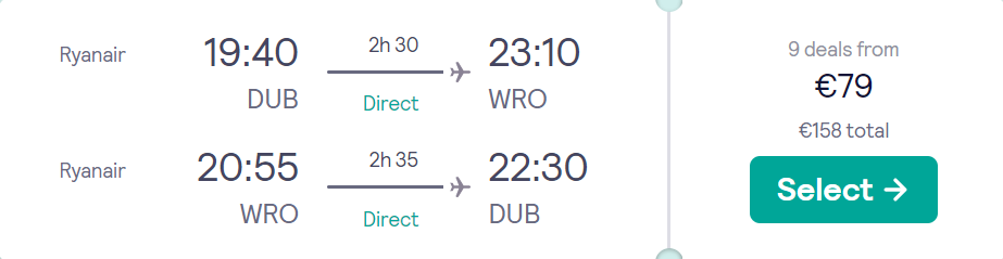 cheap flights to Poland