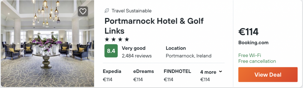 hotel near Dublin
