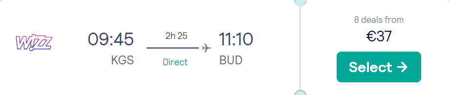 cheap flights to Hungary
