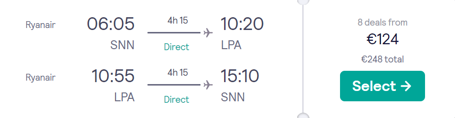 cheap flights to Spain