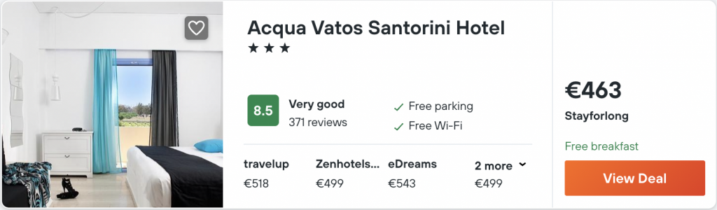 hotel in Santorini
